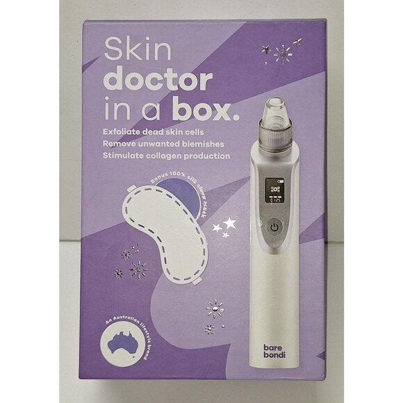 Bare Bondi Exfoliator Handheld Collagen Stimulation Blemish Removal No Eye Mask - Picture 2 of 8